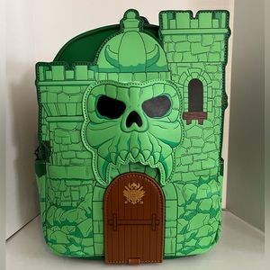NWT Loungefly Castle Grayskull Mini Backpack, Limited Edition 3000, MOTU, He Man